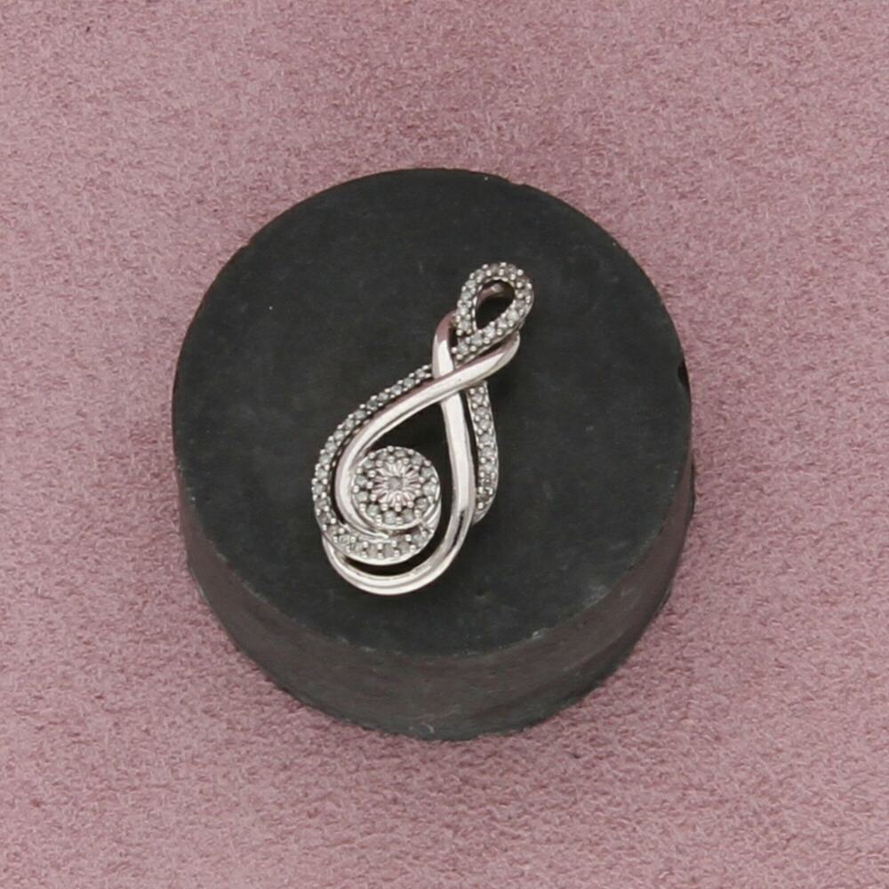 zales sterling silver diamond accent drop pendant